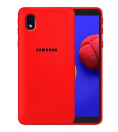 Силикон Original Case Samsung Galaxy A01 Core (Красный)