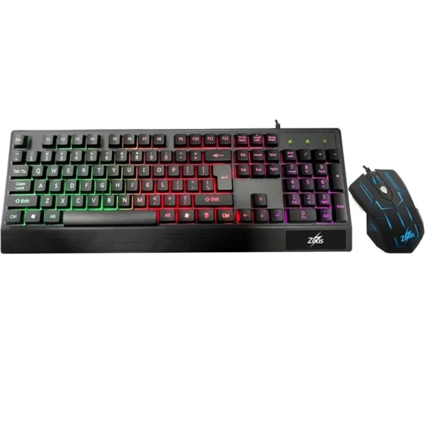 Клавиатура LED Gaming Keyboard + мышь M710 (AR 4958) (Чёрный)