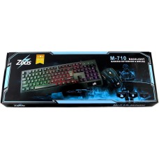Клавиатура LED Gaming Keyboard + мышь M710 (AR 4958) (Чёрный)