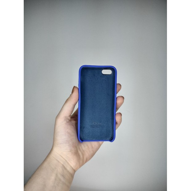 Силикон Original Case Apple iPhone 5 / 5S / SE (48) Ultramarine