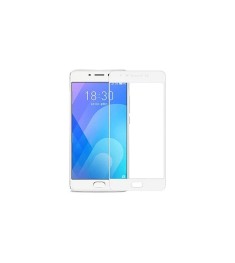 Защитное стекло 5D Meizu M6 White