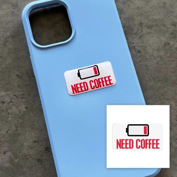 3D-стикер "Need coffee"