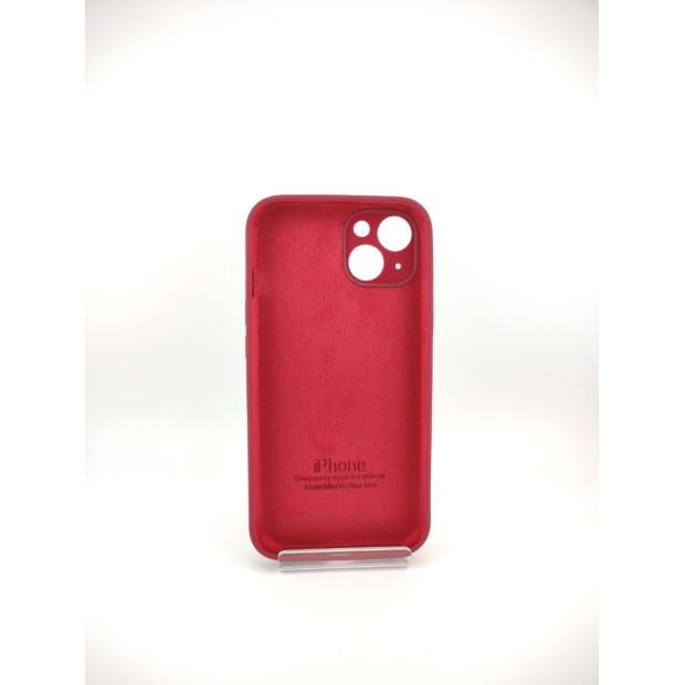 Силикон Original RoundCam Case Apple iPhone 13 (57) Marsala