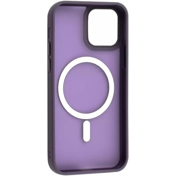 Чехол WAVE Matte Insane Case with MagSafe iPhone 12 / 12 Pro (Deep Purple)