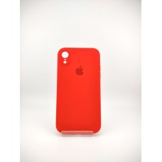 Силикон Original Square RoundCam Case Apple iPhone XR (05) Product RED