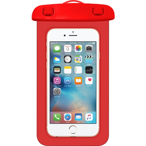 Водонепроницаемый карман WaterProof Aquabag Case (Красный)