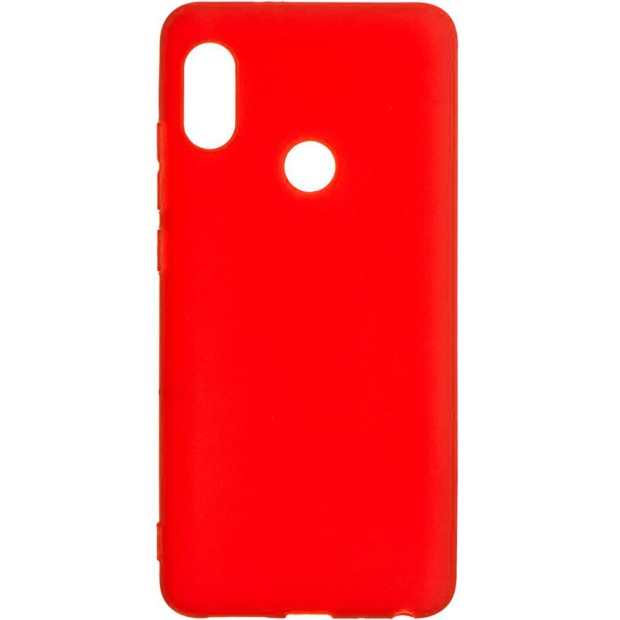 Силиконовый чехол iNavi Color Xiaomi Redmi S2 (красный)