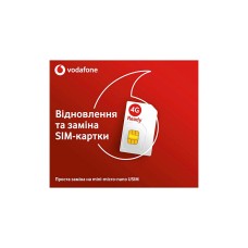 Стартовый пакет Vodafone Замена