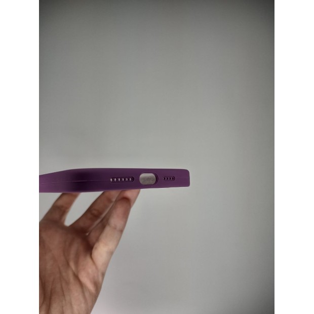 Силикон Original Round Case Apple iPhone 14 Plus (28) Brinjal