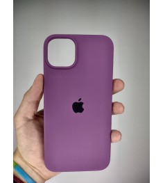 Силикон Original Round Case Apple iPhone 14 Plus (28) Brinjal