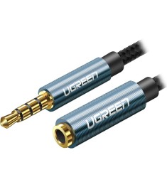 Кабель-удлинитель AUX UGREEN AV118 (1.5m) (Blue)