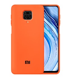 Силикон Original 360 Case Logo Xiaomi Redmi Note 9S / Note 9 Pro (Оранжевый)