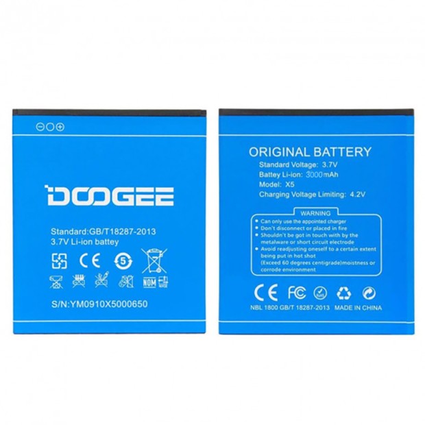 Аккумулятор для Doogee X5 / X5 Pro АКБ