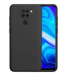 Силикон iNavi Color Xiaomi Redmi Note 9 (Чёрный)