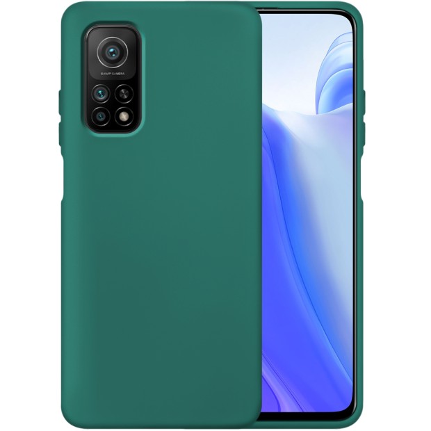 Силикон Original 360 Case Xiaomi Mi 10T (Тёмно-зелёный)