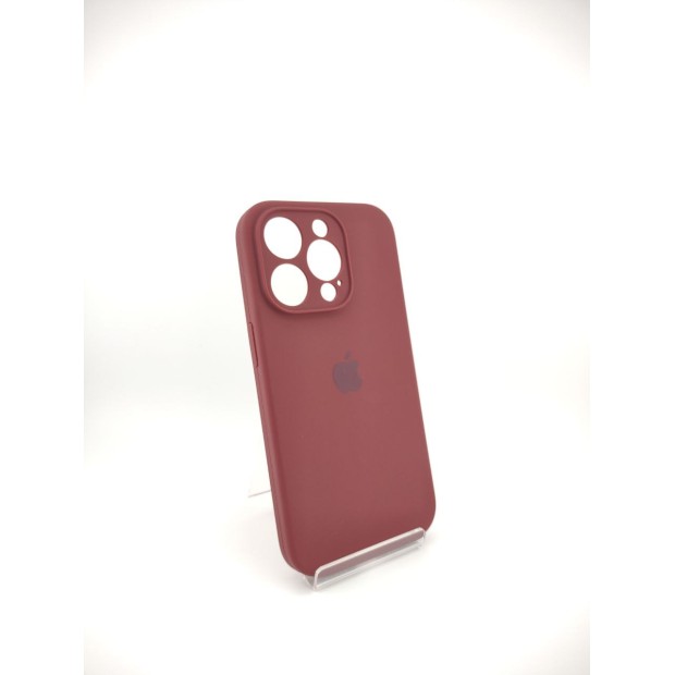 Силикон Original RoundCam Case Apple iPhone 14 Pro (58) Grape