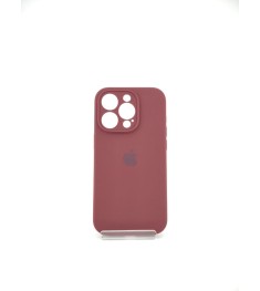 Силикон Original RoundCam Case Apple iPhone 14 Pro (58) Grape