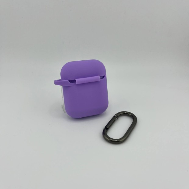 Чехол для наушников Full Silicone Case Apple AirPods 1 / 2 (Orris)