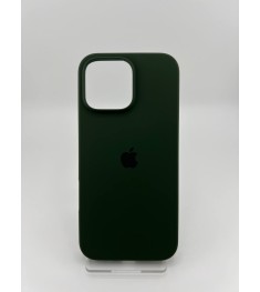 Силикон Original Round Case Apple iPhone 16 Pro Max (69) Atrovirens