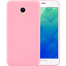 Силиконовый чехол iNavi Color Meizu M5 (Розовый)
