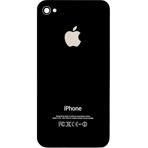 Задняя крышка Apple iPhone 4G (Black)