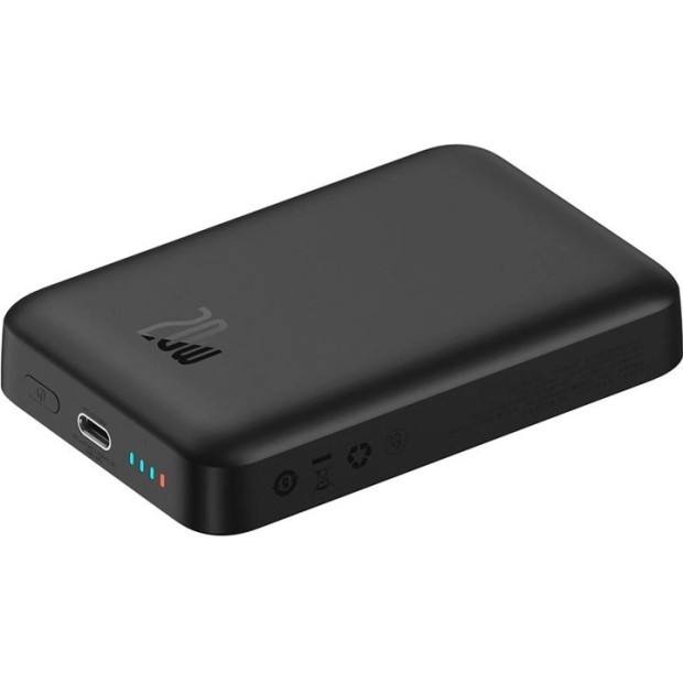 PowerBank Baseus Magnetic Wireless MagSafe 10000mAh 20W (Black)