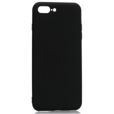 Силиконовый чехол SMTT Apple iPhone 7/8 Plus (черный)