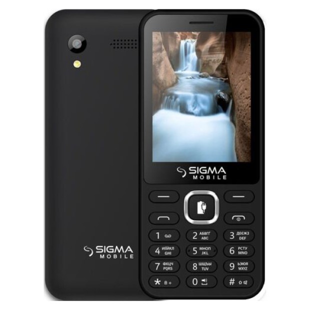 Мобильный телефон Sigma X-style 31 Power Type-C (Black) (Уценка) (2 Категория)