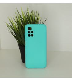 Силикон Original ShutCam Xiaomi Redmi 10 (Бирюзовый)