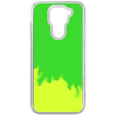 Чехол Aquarium Color Sand Xiaomi Redmi Note 9 (Зелёный)