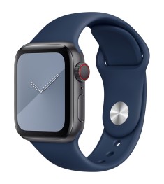 Ремешок Apple Watch Silicone 38 / 40mm (09) Midnight Blue