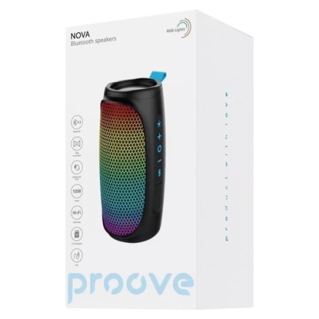 Портативная акустика Proove Nova 10W (Black)