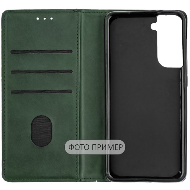 Чехол-книжка Leather Book Xiaomi Redmi Note 8T (Тёмно-синий)