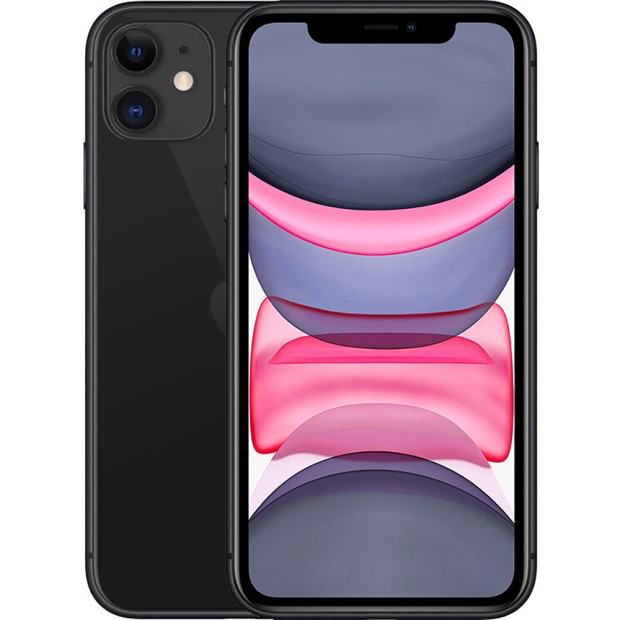 Мобильный телефон Apple iPhone 11 64Gb (Black) (Grade A-) 84% Б/У