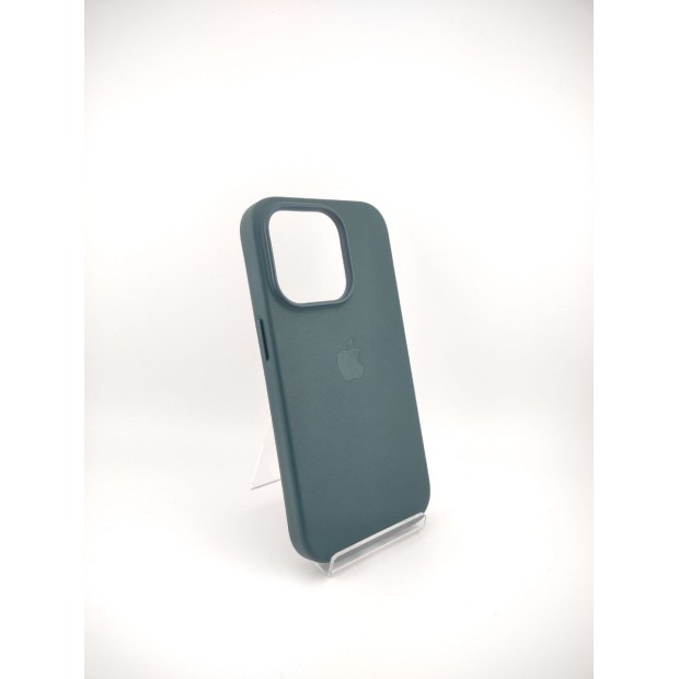 Чехол Leather Case with Magsafe Apple IPhone 14 Pro (Forest Green)