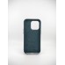 Чехол Leather Case with Magsafe Apple IPhone 14 Pro (Forest Green)