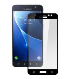 Защитное стекло 5D для Samsung Galaxy J5 (2016) J510 Black