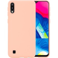 Силиконовый чехол iNavi Color Samsung Galaxy M10 (2019) (Розовый)