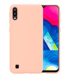 Силиконовый чехол iNavi Color Samsung Galaxy M10 (2019) (Розовый)