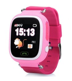 Ремешок Silicone Smart Baby Watch Q90 (Pink)