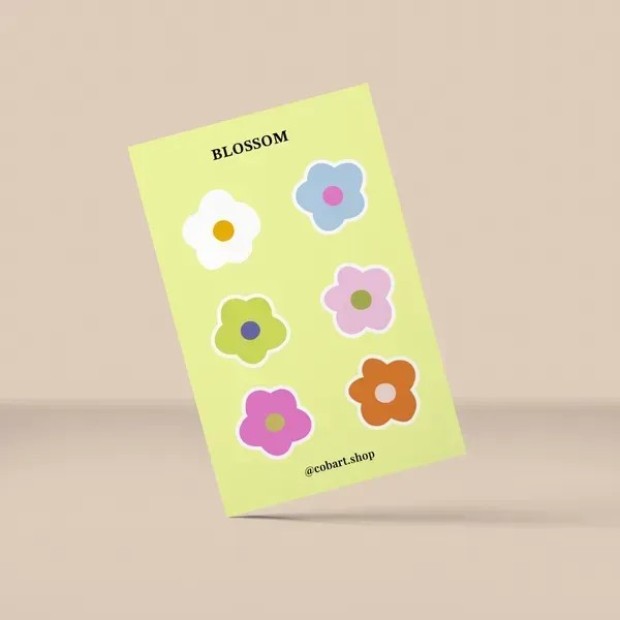 3D-стикерпак "Blossom" A7 C
