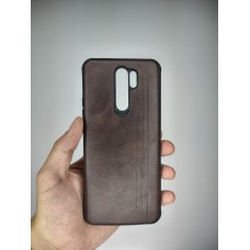 Накладка Leather Case Xiaomi Redmi 9 (Коричневый)