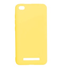 Силиконовый чехол iNavi Color Xiaomi Redmi 4a (желтый)