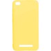 Чехол Силикон iNavi Color Xiaomi Redmi 4a (желтый)