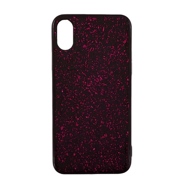 Накладка Confetti Apple iPhone XR (Розовый)