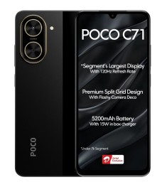 Смартфон Xiaomi Poco C71 4/128GB Black_EU