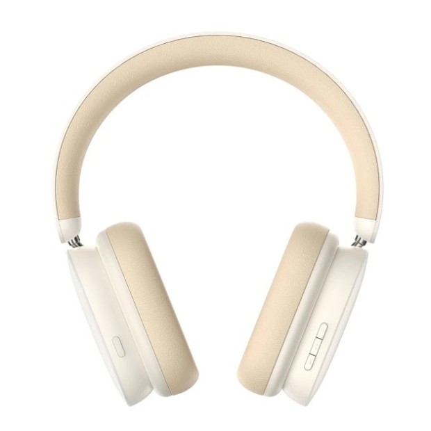 Беспроводные накладные наушники-гарнитура Baseus Bowie H1i Noise-Cancelling (White)