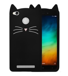 Силикон Kitty Case Xiaomi Redmi 3s / 3 Pro / 3x (Черный)