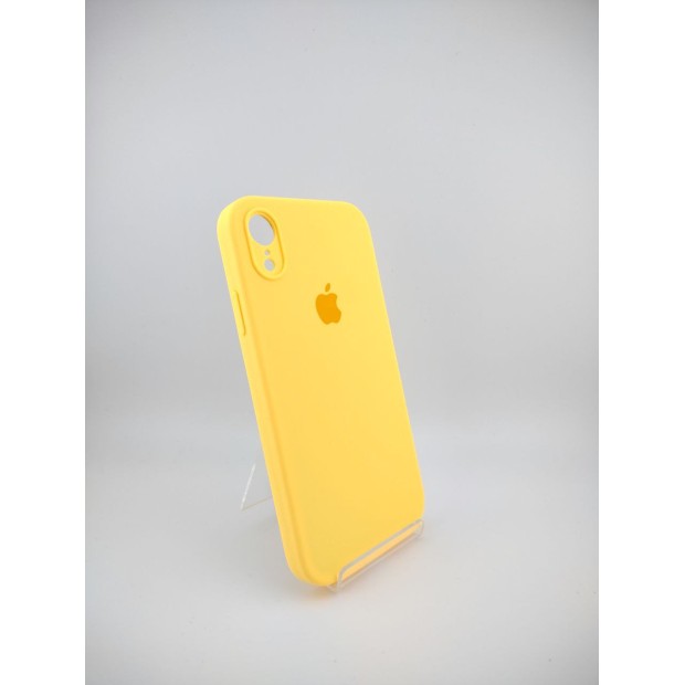 Силикон Original Square RoundCam Case Apple iPhone XR (74) Sunflower