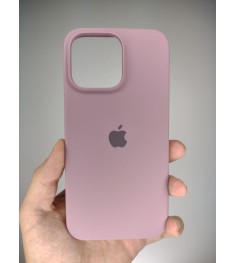 Силикон Original Round Case Apple iPhone 15 Pro Max (01) Bilberry